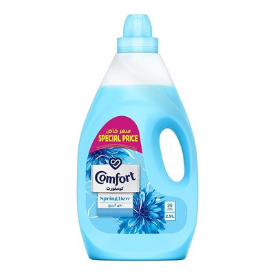 كومفورت منعم الأقمشة ندى الربيع 2.9 لتر