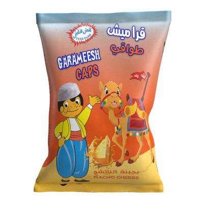 Fesh Fash Snack Caps Nacho Cheese Flavor 125 G