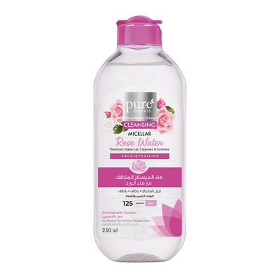 Pure Beauty Cleansing Micellar Water With Rose Water - 250ml