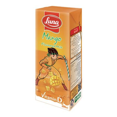 Luna Milk Mango Flavored Vitamin D 200 ML