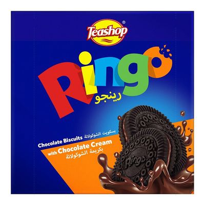 Ringo Biscuit With Chocolate Cream 16 Pieces Box