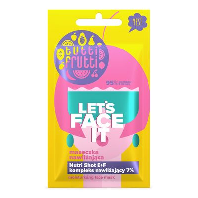 Tutti Frutti Mango & Lemon Hydrating Face Mask - 7g