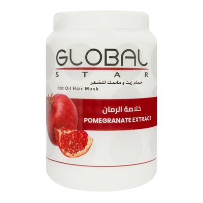 Globalstar Hot Oil Hair Mask Pomegranate Extract - 1.5L