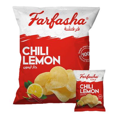 Farfasha Chips Chili Lemon 21 G × 12