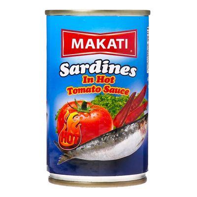 مكاتي سردين بصلصة الطماطم الحارة 155 جرام