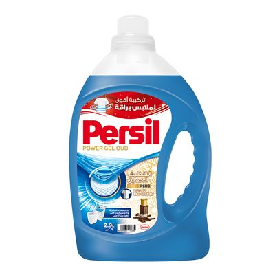 Persil Liquid Laundry Power Gel Deep Clean For Top Load Washing Machines Oud Scent 2.9 L