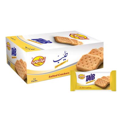 Teashop Biscuit Taib Salted 75 G × 12 Box