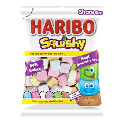 Haribo Candy Squishy Soft Cubes 80 G