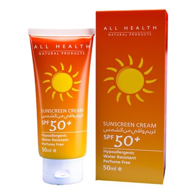 All Health Sunscreen SPF+50 50 ML
