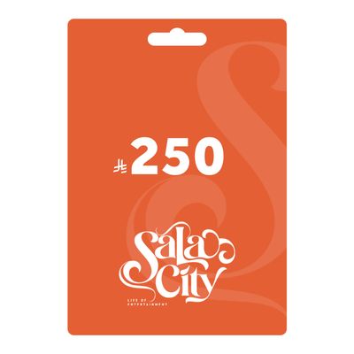 Sala City Gift Card - 250 SAR