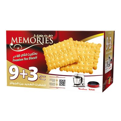 Memories Biscuit For Tea 150 G 9+3 Free Box