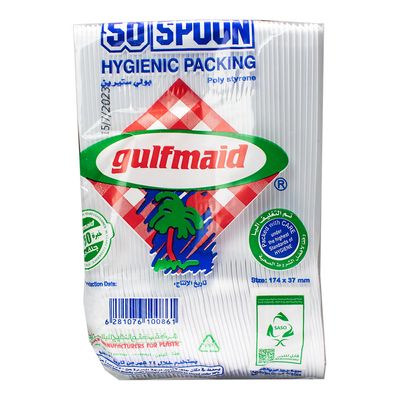 Gulfmaid Plastic Spoon 50 Pieces