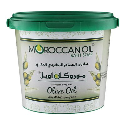 موروكان أويل صابون حمام مغربي بخلاصة زيت الزيتون الطبيعي - 850 جرام
