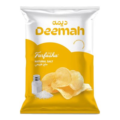 Deemah Farfsha Natural Salt Potato Chips - 75g