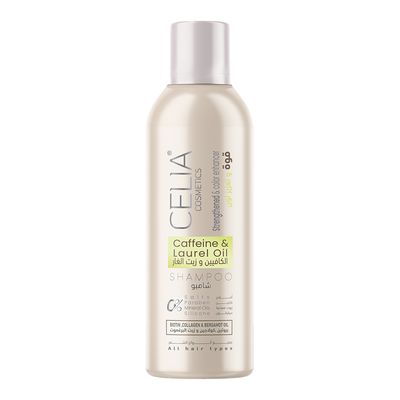 Celia Shampoo Stenghthened & Color Enhancer With Caffeine & Laurel Oil - 500ml