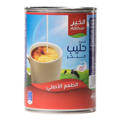 Al Khair Evaporated Milk Analogue Original Taste - 410g