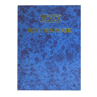 Roco Record Book Blue 100 Sheets