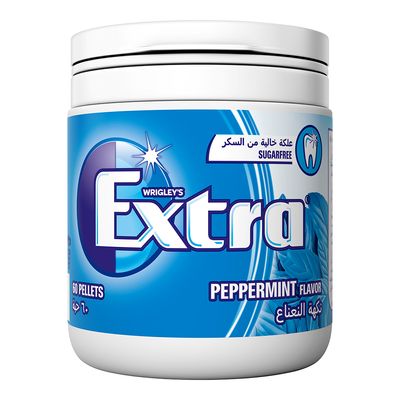 Extra Gum Peppermint flavor Sugar Free 60 Pieces 84 G