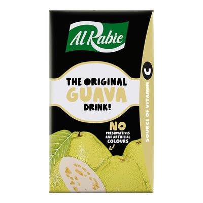 Alrabie Drink Source Of Vitamin C Guava Flavor 250 ML