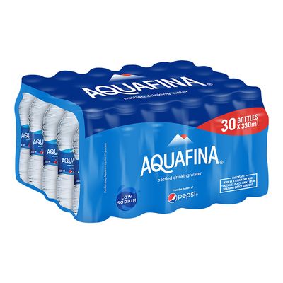 Aquafina Mineral Water Low Sodium 330 ML × 30