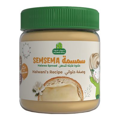 حلواني أخوان وصفة حلواني حلاوة سمسمة قابلة للدهن - 360 جرام