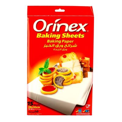 Orinex Bread Paper 38 × 30 Cm 15 Pieces