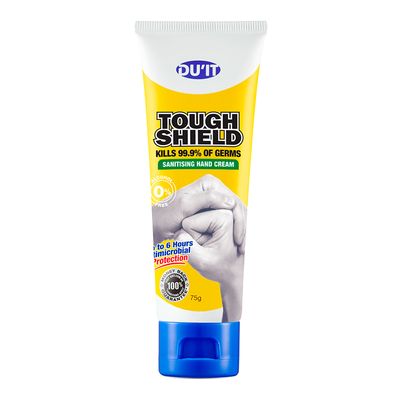 DU'IT Tough Shield Sanitising Hand Cream, Kills 99.9% of germs - 30g