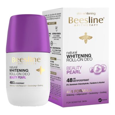 Beesline Whitening Deodorant Roll-On - Beauty Pearl - 50ml