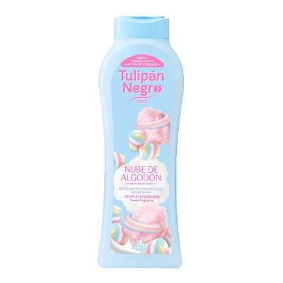 Tulipán Negro Bath and Shower Gel Cotton Cloud Scent - 650ml