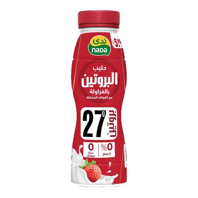 Nada Milk Protein Strawberry Flavor Low Fat 320 ML