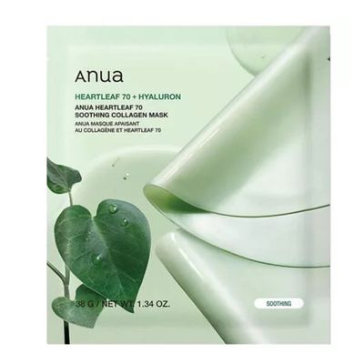 Anua Heartleaf 70 + Hyaluron Soothing Collagen Mask - 38 g