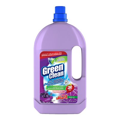 Green Clean Cleaner & Disinfectant & Freshener Lavender 1.5 L
