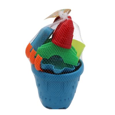 Albajad Kids Beach Toys Set In Various colors Big Bucket - 7pcs