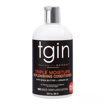 Tgin Triple Moisture Rich Replenishing Conditioner with Shea Butter and Argan Oil - 384ml
