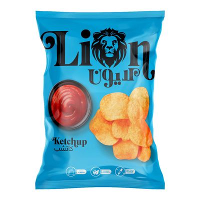 Lion Potato Chips Ketchup Flavor - 40g