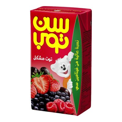 سن توب عصير توت مشكل 125 مل