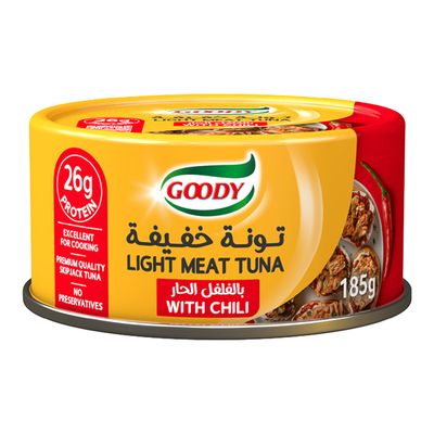 Goody Tuna Light Meat With Chili - 185g