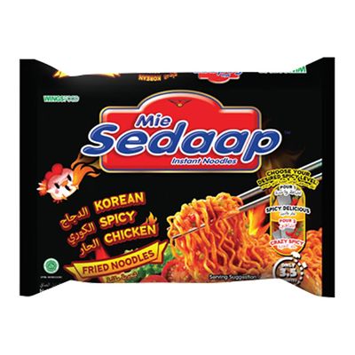 مي سيداب نودلز مقلية بنكهة الدجاج الكوري الحار 87 جرام 