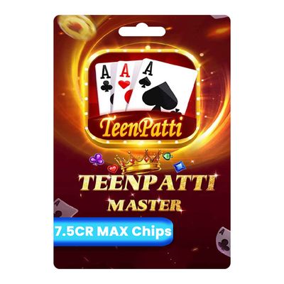 Teen Patti Gold 7.5 Cr Max Chips INT