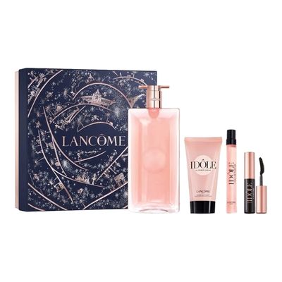 Lancome Perfume Idole For Women Set L'eau De Parfum - 100ml + L'eau De Parfum - 10ml + Scented Body Cream - 50ml + Mascara - 2.5ml