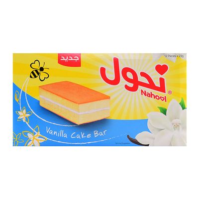 Nahool Vanilla Cake Bar 23 G X 12