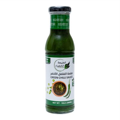 The Green Nature Sauce Green Chilli 300 G