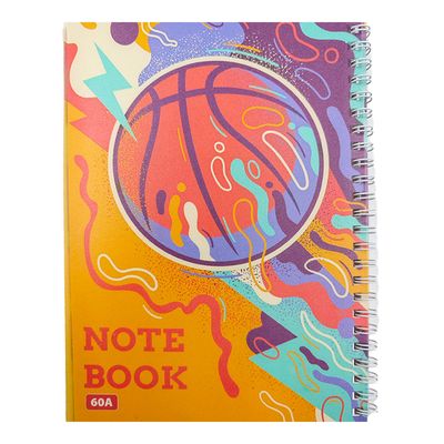Arabic Wire Notebook ( Multi-shaped ) - 60 Papers