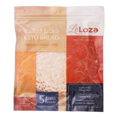 Leloza Bread Keto No Added Sugar Gluten Free - 5Pcs