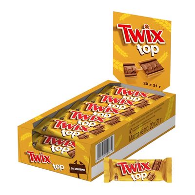 Twix Biscuit Top Chocolate 420 G Box