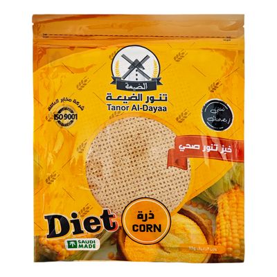 Tanour ALDayaa Corn Tanour Bread Diet Sugar Free - 35g