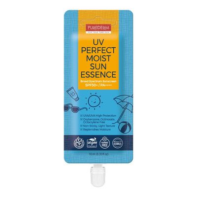 Purederm UV Perfect Moist Sun Essence SPF50+/PA++++ - 10ml