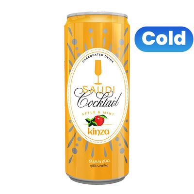 Kinza Soft Drink Saudi Cocktail Apple & Mint 250 ML