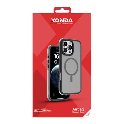 XONDA Airbag Magsafe Phone Case Black - iPhone 16 Pro