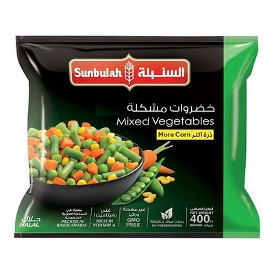 السنبلة خضروات مشكلة ذرة أكثر مجمدة 400 جرام